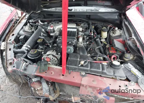 2002 Ford Mustang Gt из США, поврежденный, VIN 1FAFP42X22F213514